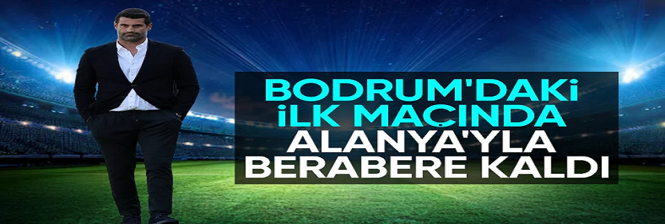 Volkan Demirel, Bodrum FK kariyerine 1 puanla başladı