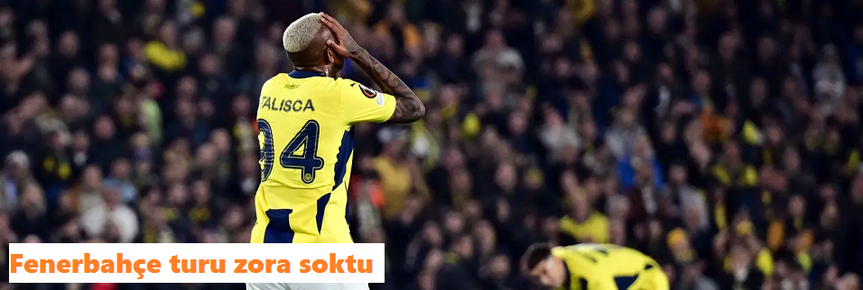 Fenerbahçe, Rangers karşısında turu zora soktu